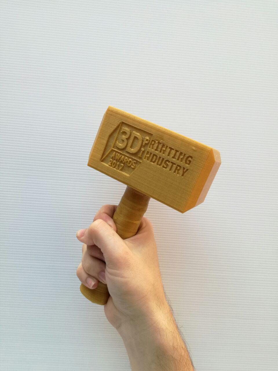 3D Printing Industry Award 2017 Hammer