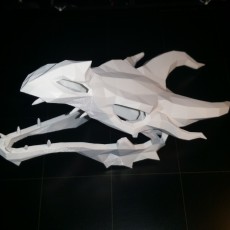 Picture of print of Dragon skull from Skyrim This print has been uploaded by Koen Zinnemers