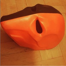 Picture of print of Deathstroke Mask with two eyes