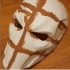 Deathstroke Mask with two eyes print image