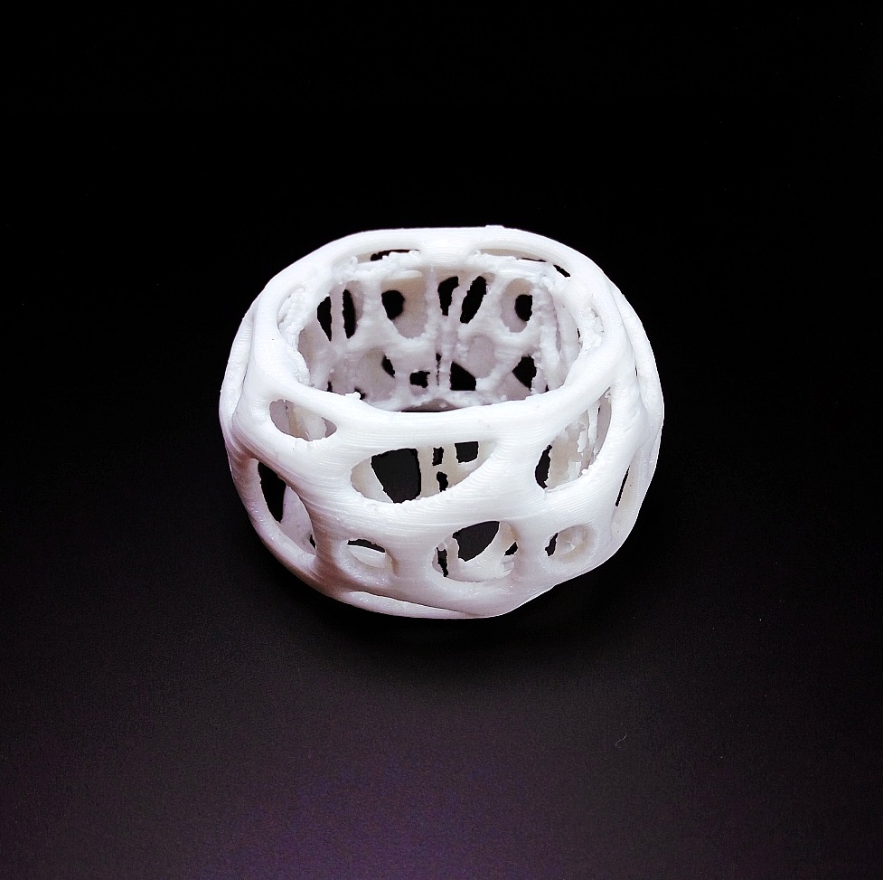 Napkin Ring - Voronoi Style image