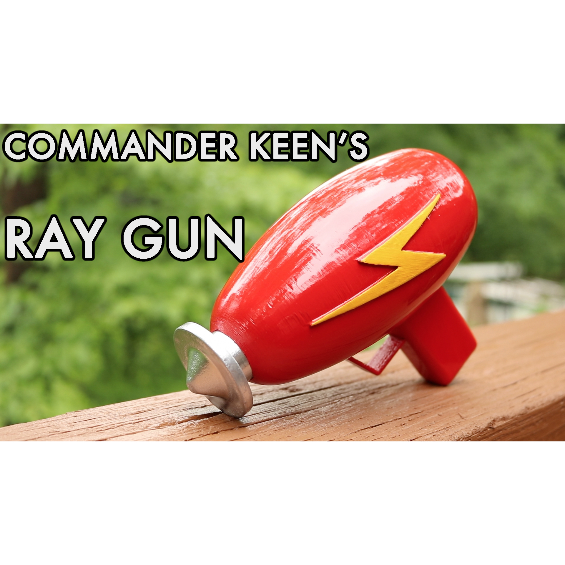 Commander Keen's Ray Gun!