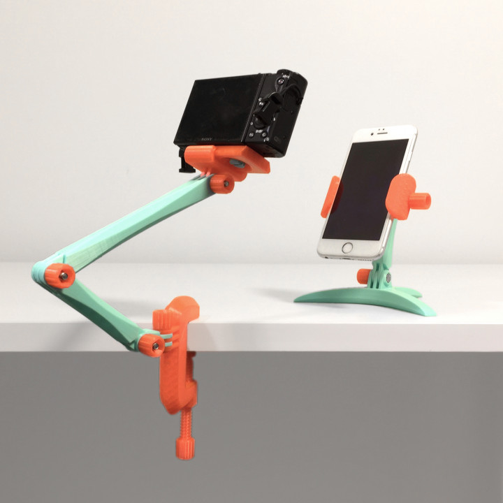 STL file Gopro folding selfie stick 🤳・3D printer design to download・Cults