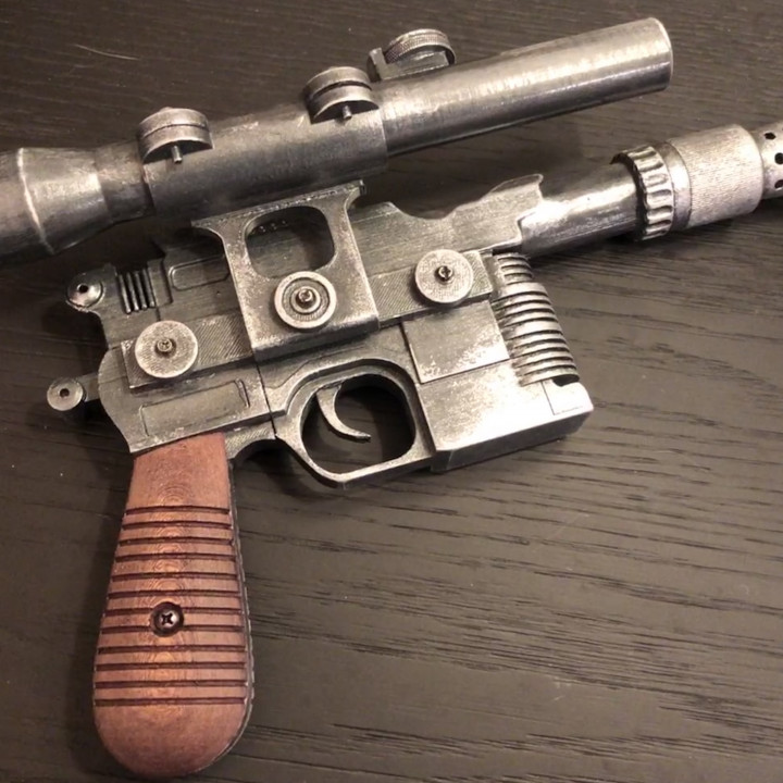 3D Print Han Solo Blaster by SF1968