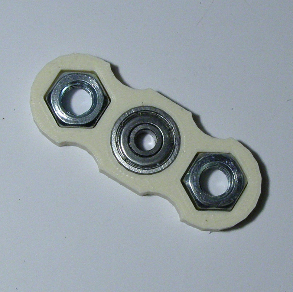 Small Bi-Hex Fidget Spinner image