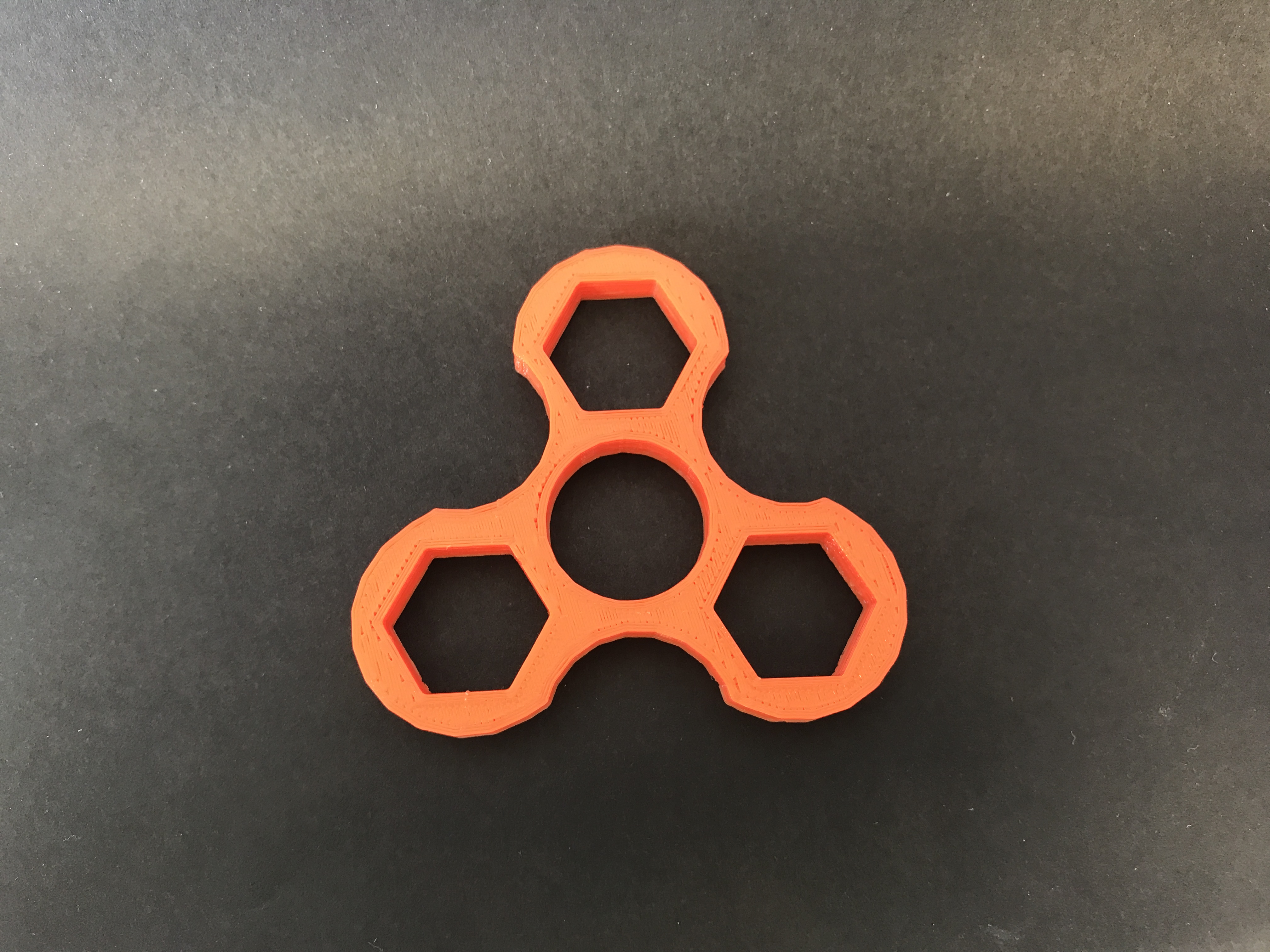 Small Tri-Hex Fidget Spinner image
