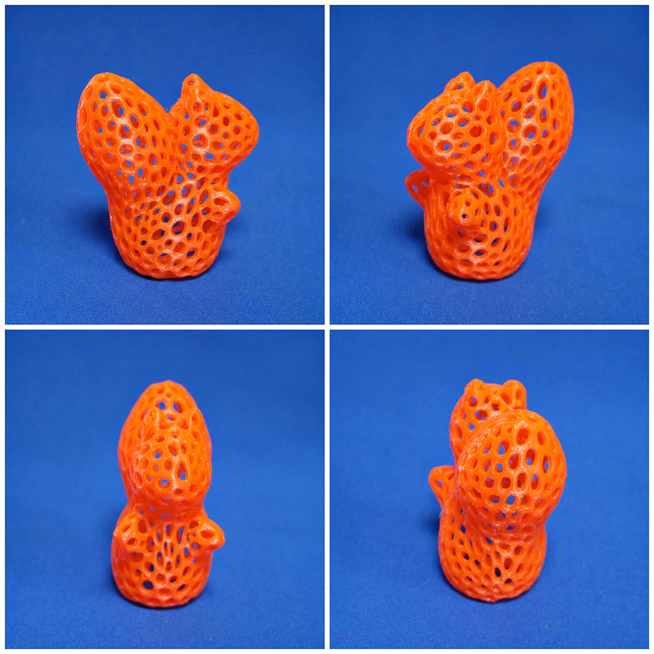 Second Squirrel - Voronoi-Style image