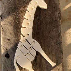 Picture of print of Twists & bends Giraffe by orangeteacher
