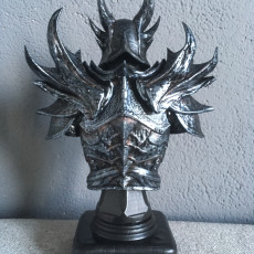 Picture of print of Elder Scrolls Skyrim Daedric Armor Bust