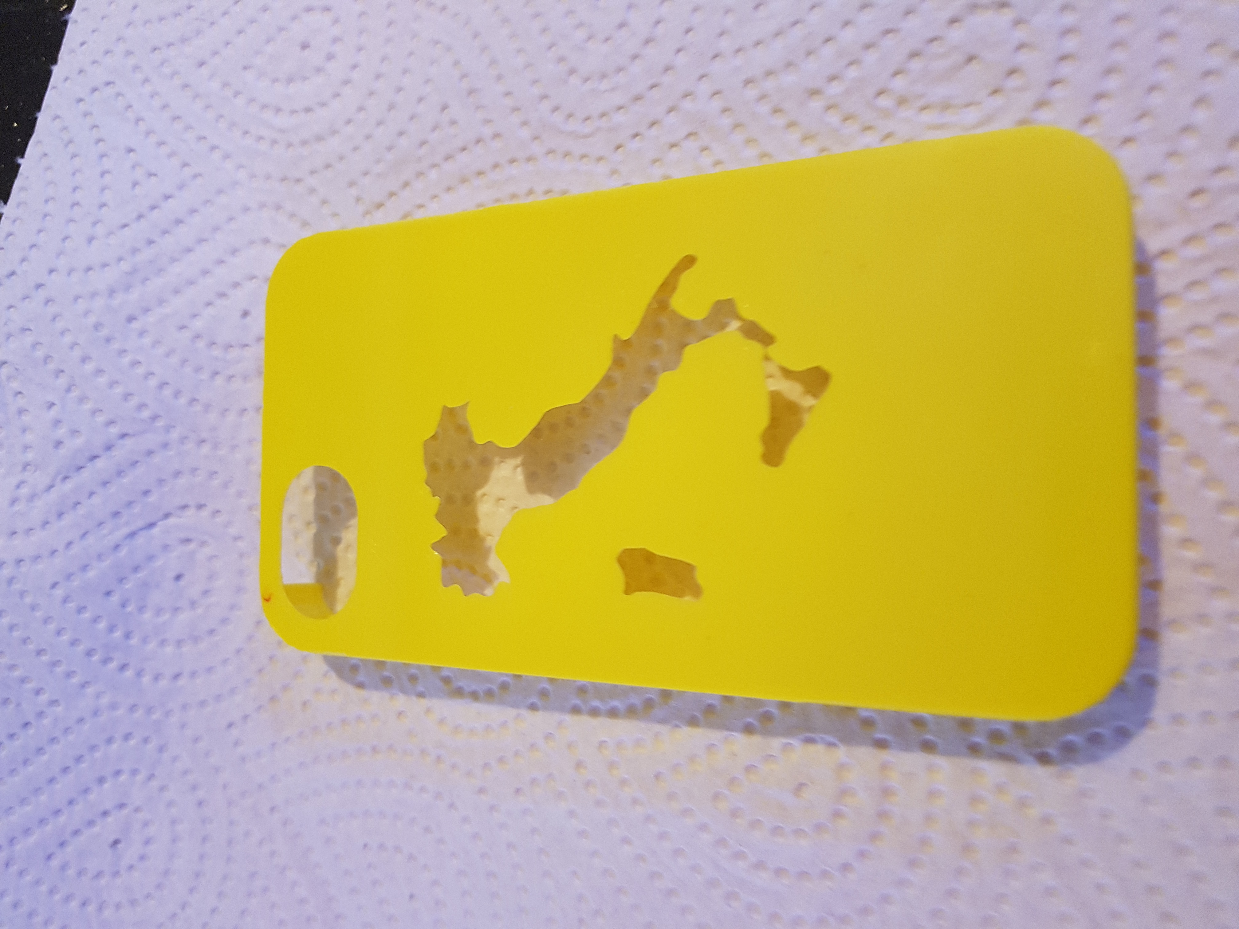 Italia iPhone Stencil Case image