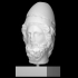 Head of a Bearded Man with Headgear image