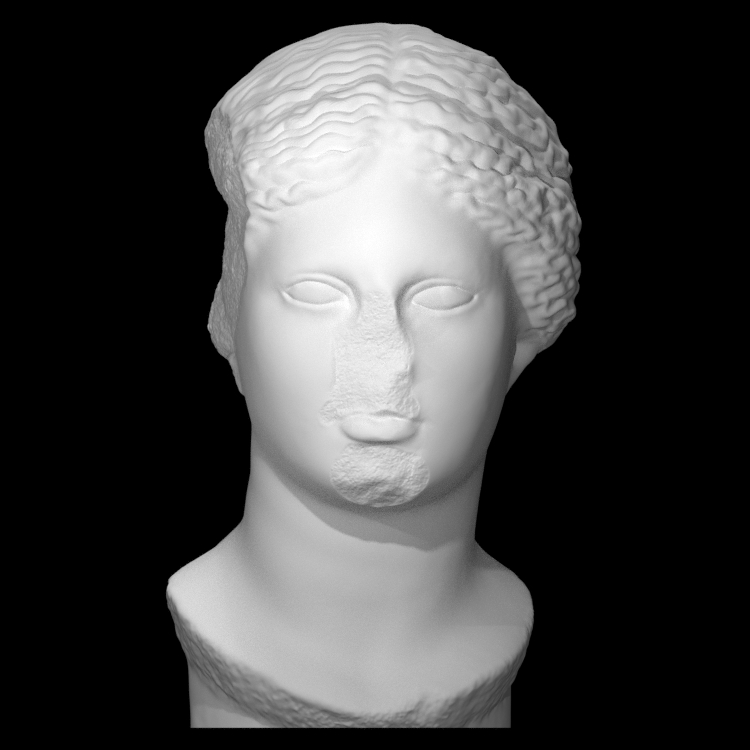 Colossal Head of a Goddess (Mens?)