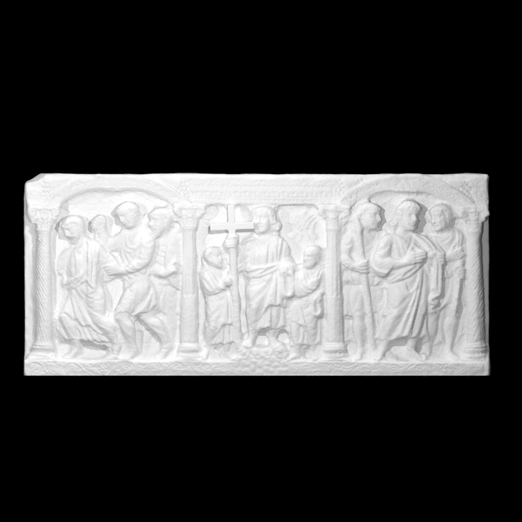 Fragment of a "stars and crowns" Sarcophagus