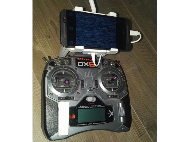 Smartphone holder for DX6i