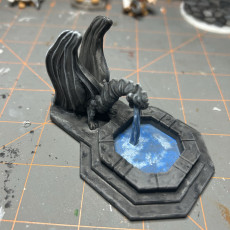 Picture of print of Dragon Fountain