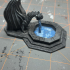 Dragon Fountain print image