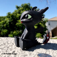 Picture of print of Toothless This print has been uploaded by Elsa