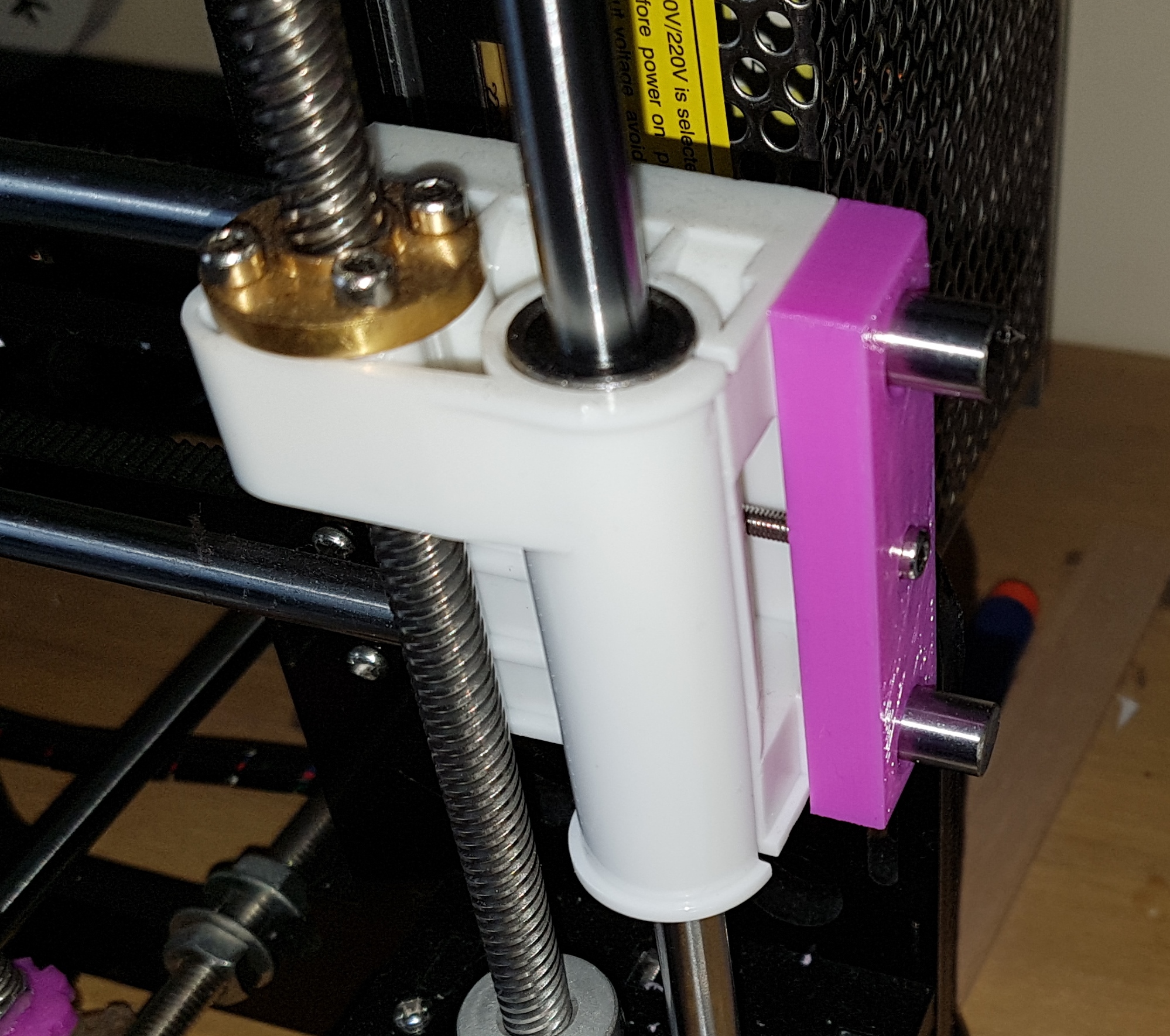 Anet X-Axis tensioner for extended x-axis bars