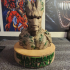Stand for Groot bust print image