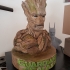 Stand for Groot bust print image
