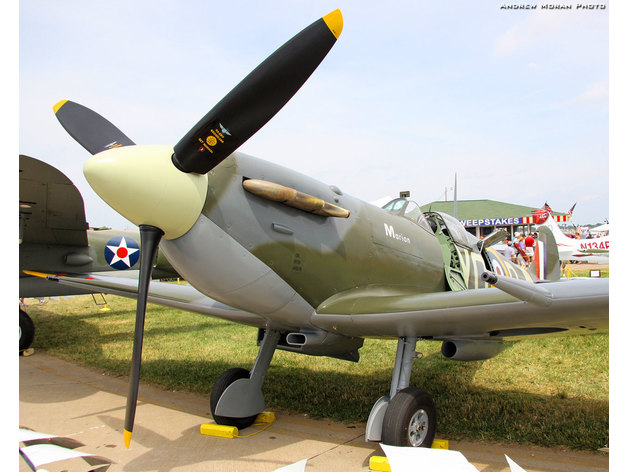 Spitfire Propeller 1:4 scaled model