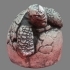 Turtle Stone Statue (High Mesh Faces) image