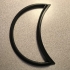 moon cookie cutter image