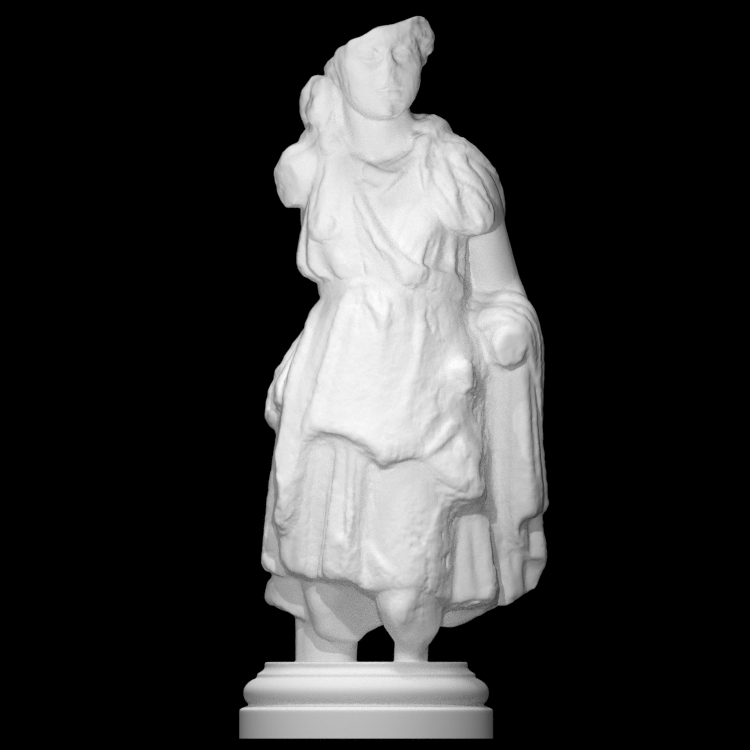 Statuette of a Girl, Represented as Artemis