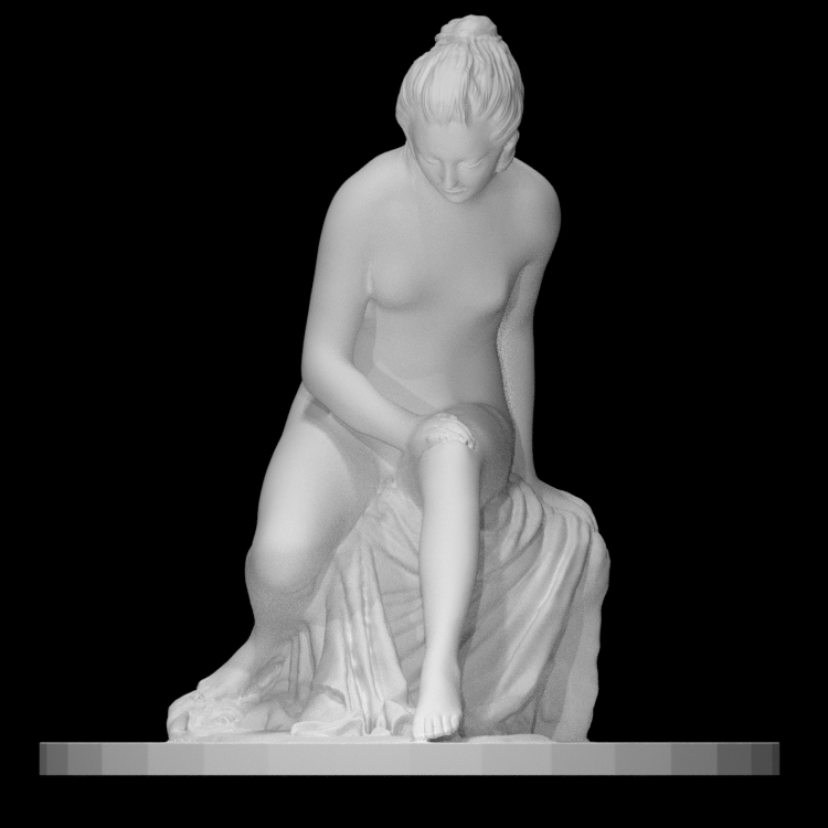 Bather (from a fountain group)