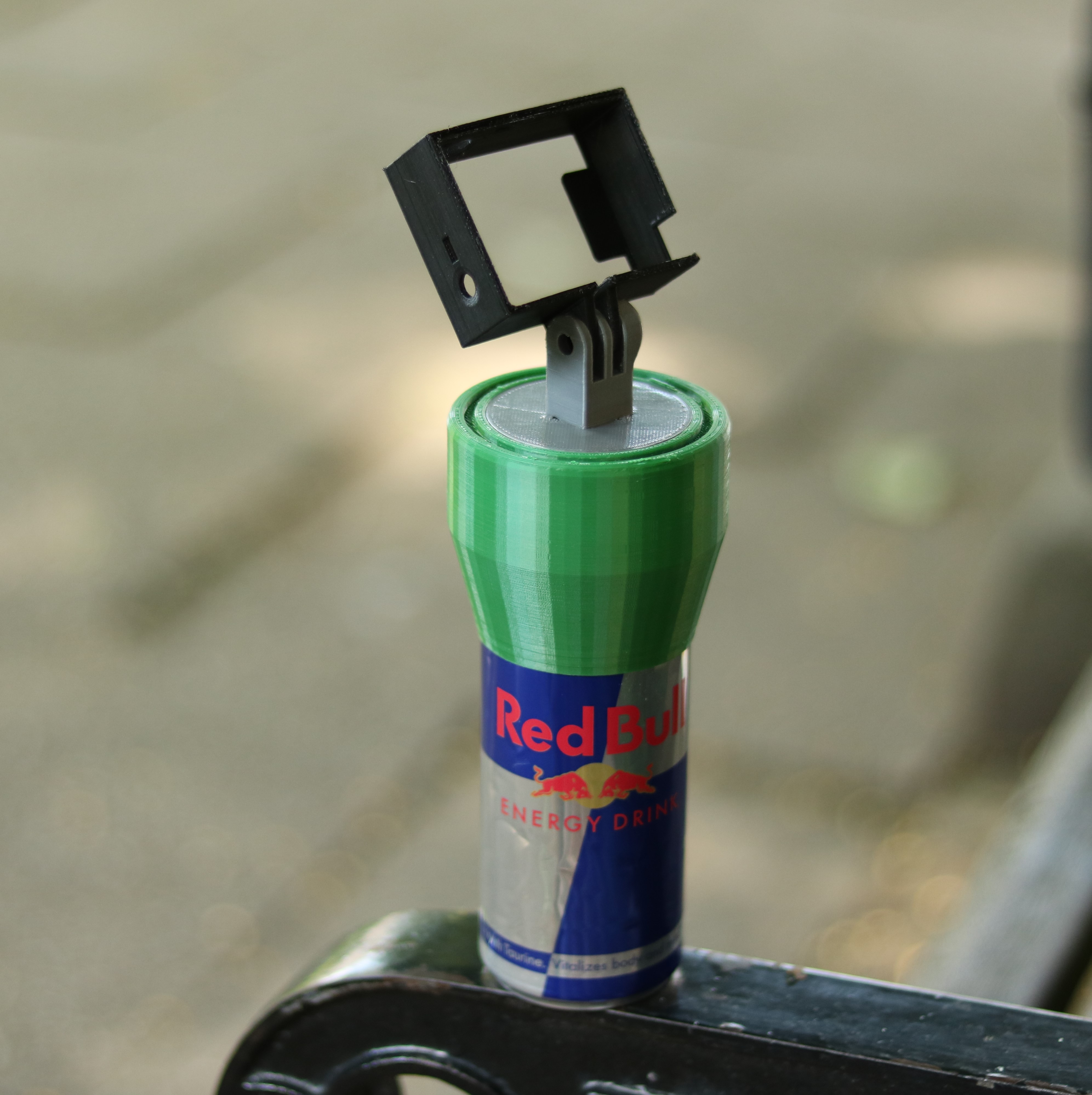 Go Pro Red Bull can handle