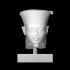 Head of the god Amun image