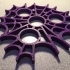 Spider Web Fidget Spinner for MyMiniFactory Contest image