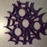Spider Web Fidget Spinner for MyMiniFactory Contest image