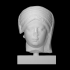 Head of a priestess of the goddess Vesta image
