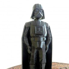 Picture of print of Low-Poly Darth Vader Thick Cape Remix This print has been uploaded by TED3D