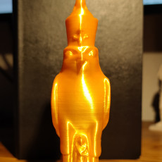 Picture of print of God Horus Protecting King Nectanebo II