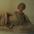 Woman on the lid of an Etruscan Sarcophagus image