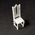 Antique Chair - TinkerCAD image
