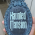 Disney World Magic Kingdom The Haunted Mansion. print image