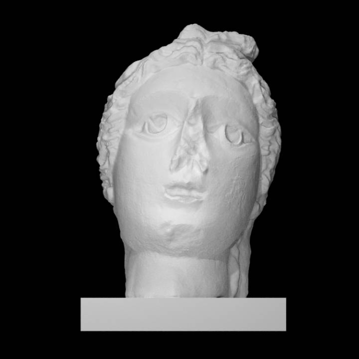 3D Printable Head of a water nymph by Scan The World