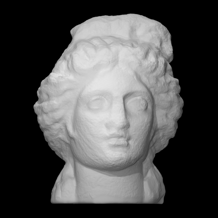 Marble head of Artemis