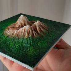 Picture of print of Mount Vesuvius
