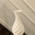 Low-poly Rose Twist Vase print image