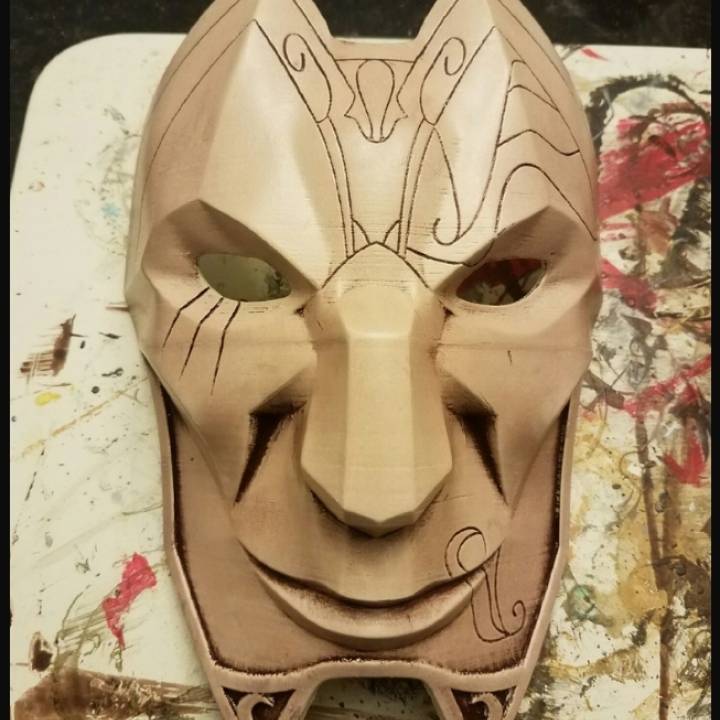 hijack Enroll theme 下载 Jhin's Mask from League of Legends 通过 PETER SNYDER