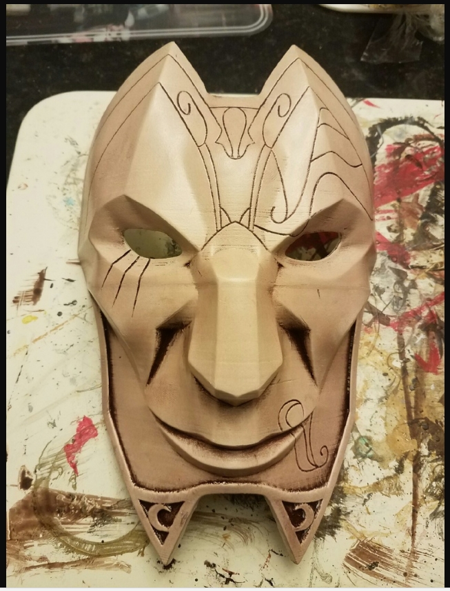 Jhin's Mask from League of Legends