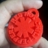 Red hot chilli peppers keychain image