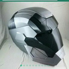 Picture of print of Iron Patriot Helmet (Iron Man) This print has been uploaded by smarty