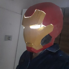 Picture of print of Iron Patriot Helmet (Iron Man) This print has been uploaded by Amit Jadwani