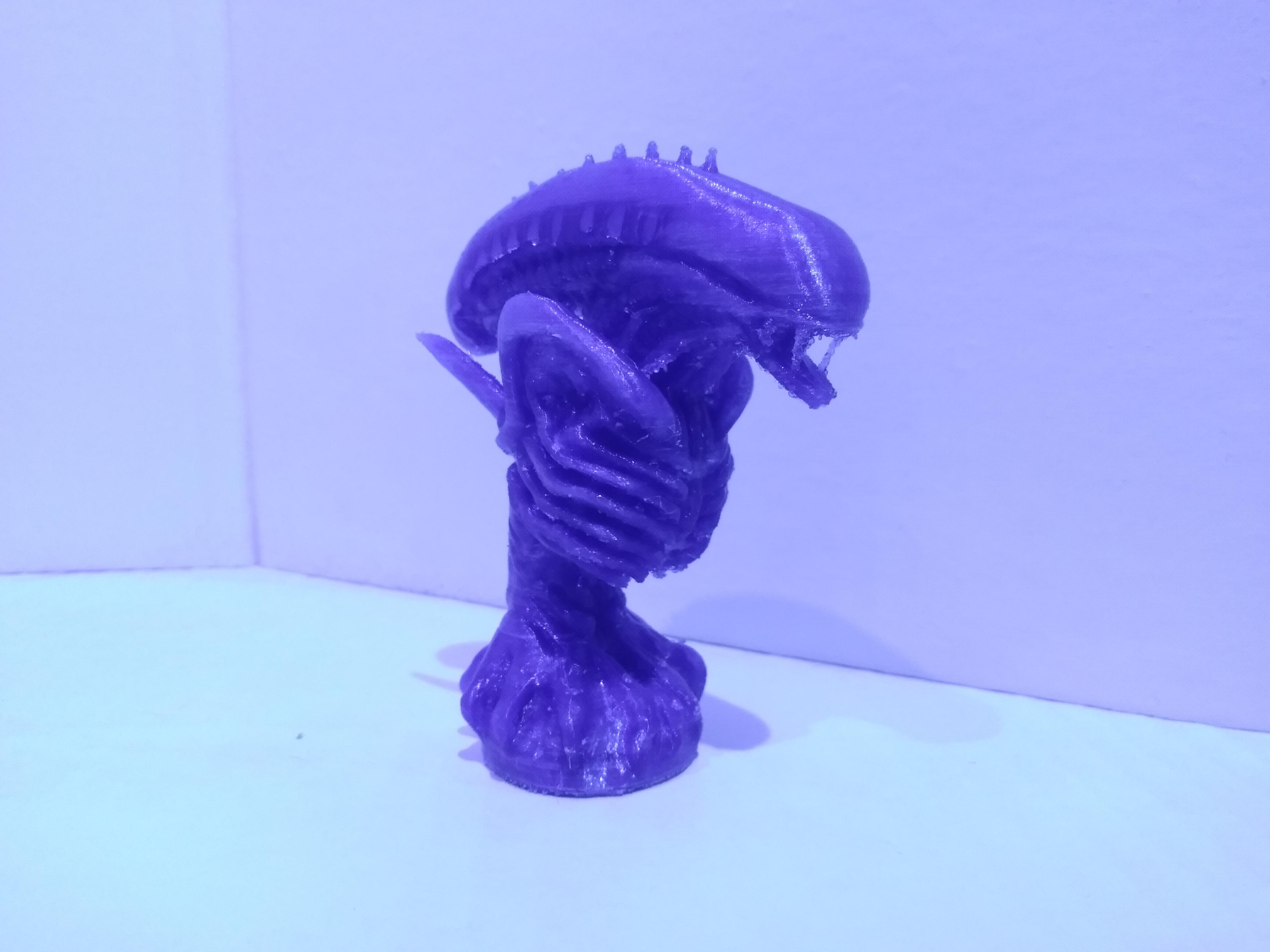 Xenomorph Bust (Lower Poly-Count)