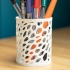Pencil Case - Voronoi image